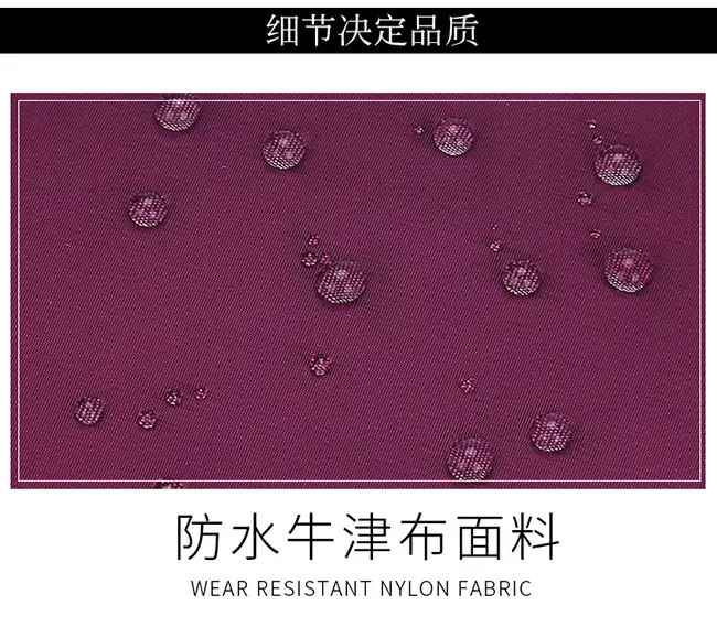 Women's Waterproof Nylon Shoulder Bag Large Capacity Korean Style — feature 3