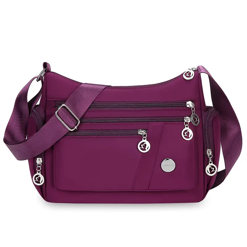 Women's Waterproof Nylon Shoulder Bag Large Capacity Korean Style - Image 3