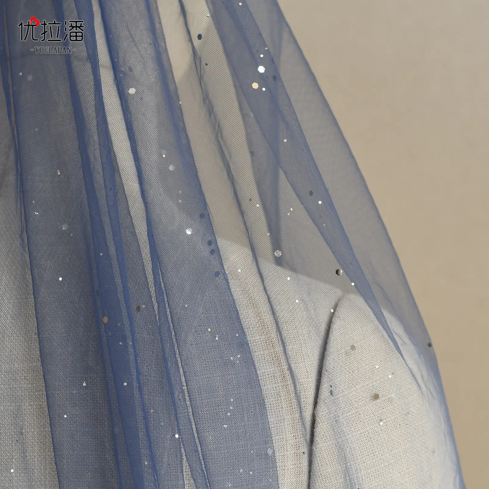 Yulapan V221 Bronzing Veil Bridal Stage Wear Maroon — feature 26