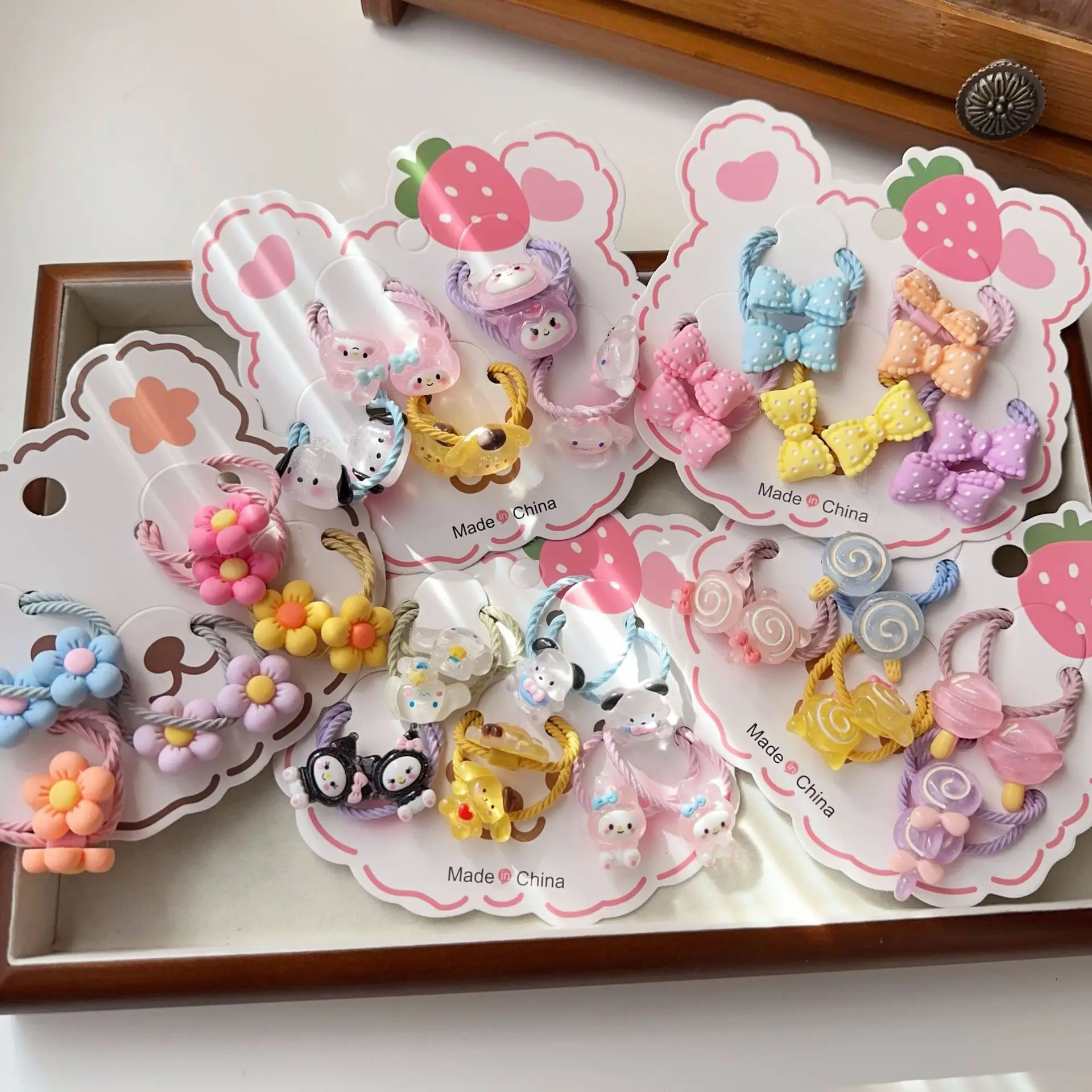 Children's Rubber Hair Bands for Girls - Soft & Non-Toxic - Image 7