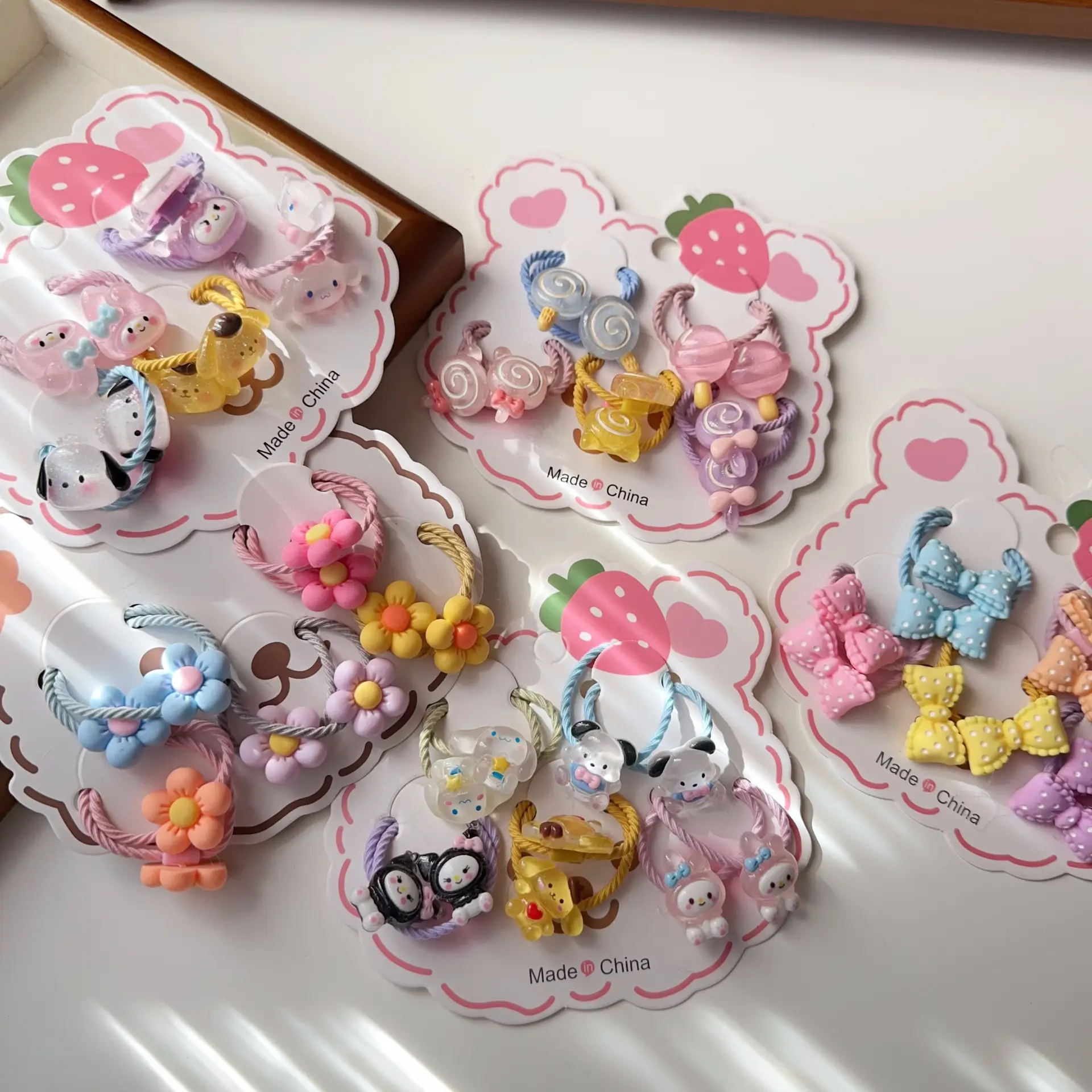 Children's Rubber Hair Bands for Girls - Soft & Non-Toxic - Image 9