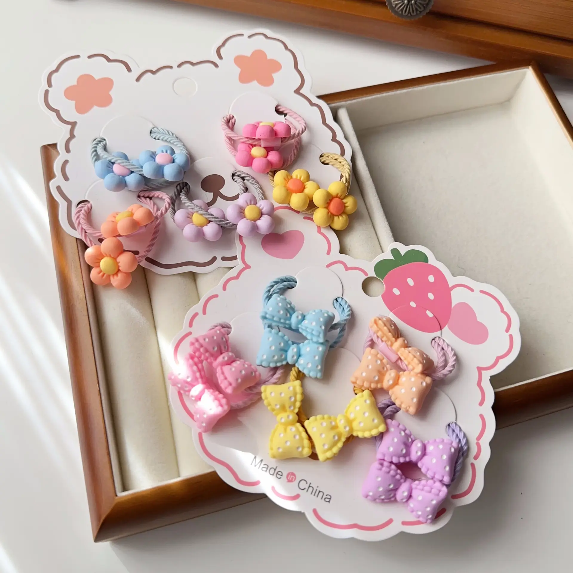 Children's Rubber Hair Bands for Girls - Soft & Non-Toxic — feature 6