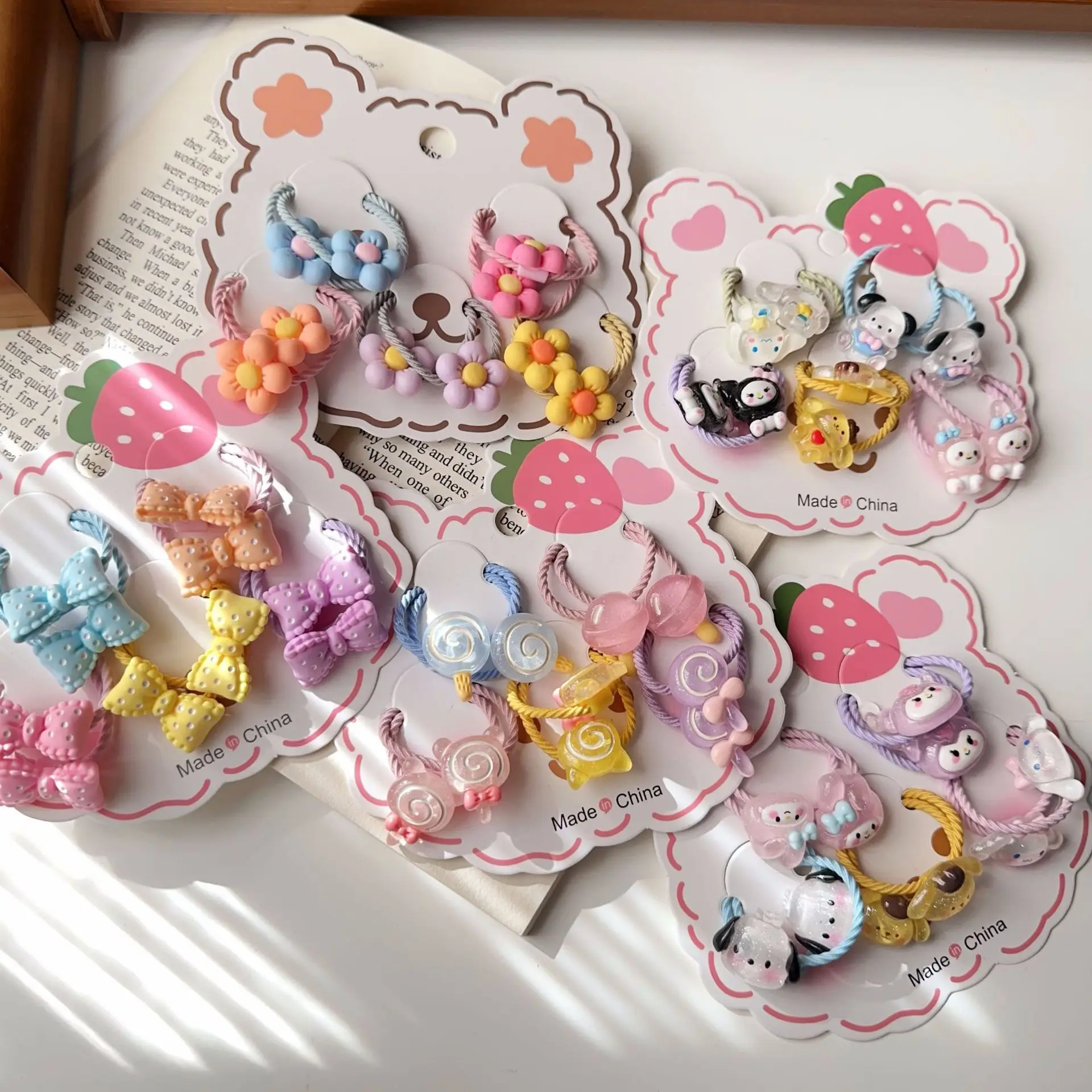 Children's Rubber Hair Bands for Girls - Soft & Non-Toxic — feature 7