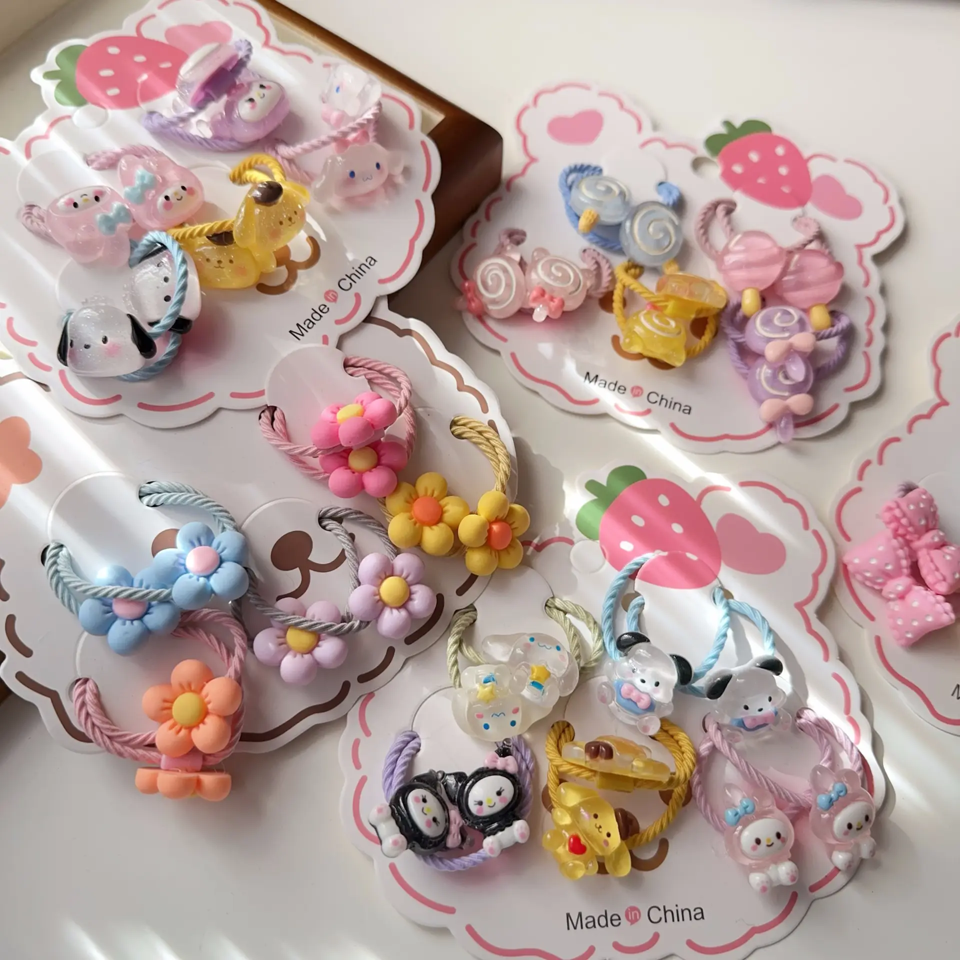 Children's Rubber Hair Bands for Girls - Soft & Non-Toxic — feature 9