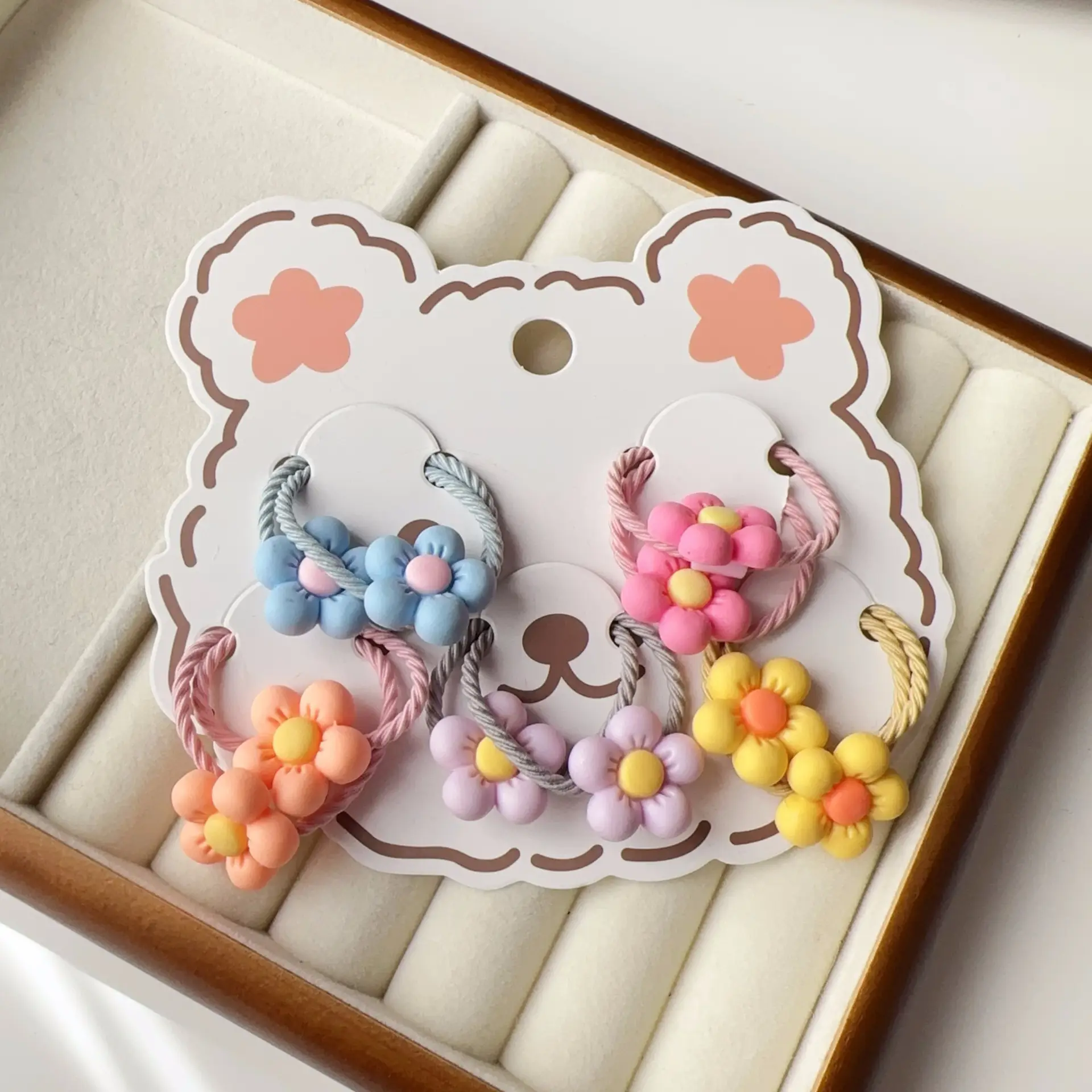 Children's Rubber Hair Bands for Girls - Soft & Non-Toxic - Image 4