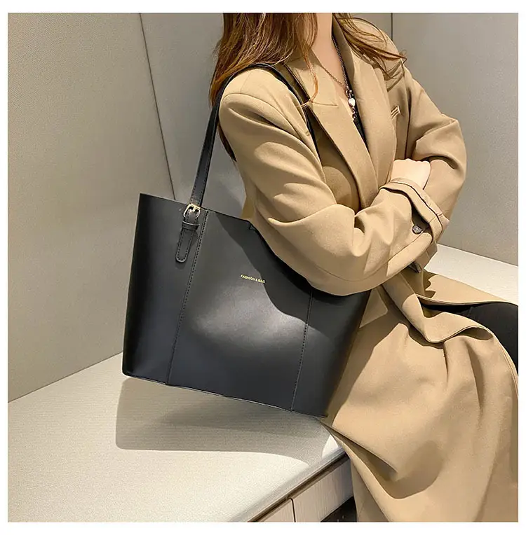 Retro Brown Beige Women's Shoulder Tote Bag 2023 — feature 12
