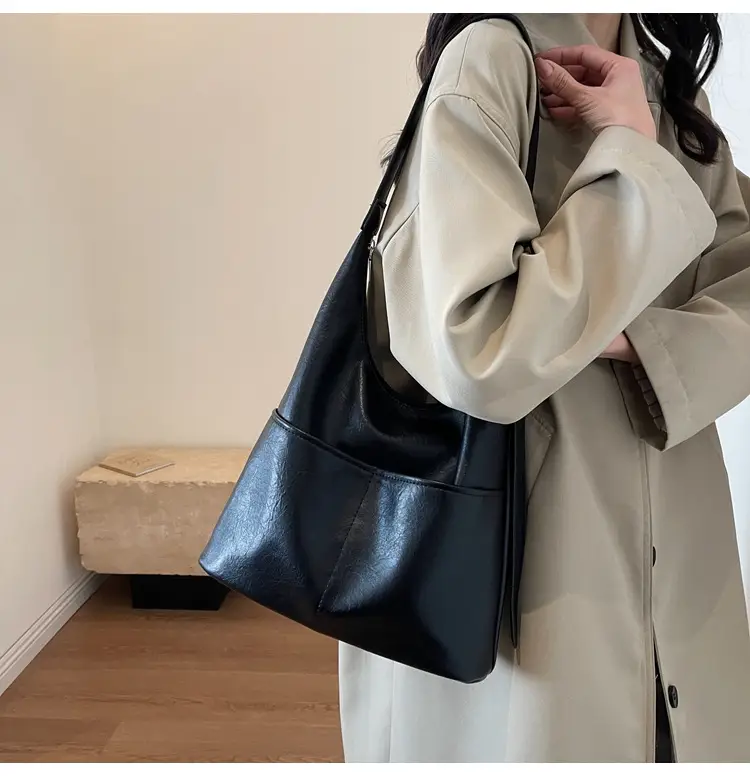 Vintage Brown Leather Shoulder Bag for Women 2024 — feature 14