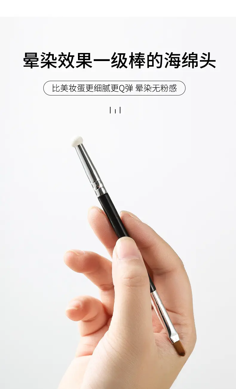 T301 Double Head Concealer Brush Sponge Head T22 — feature 4