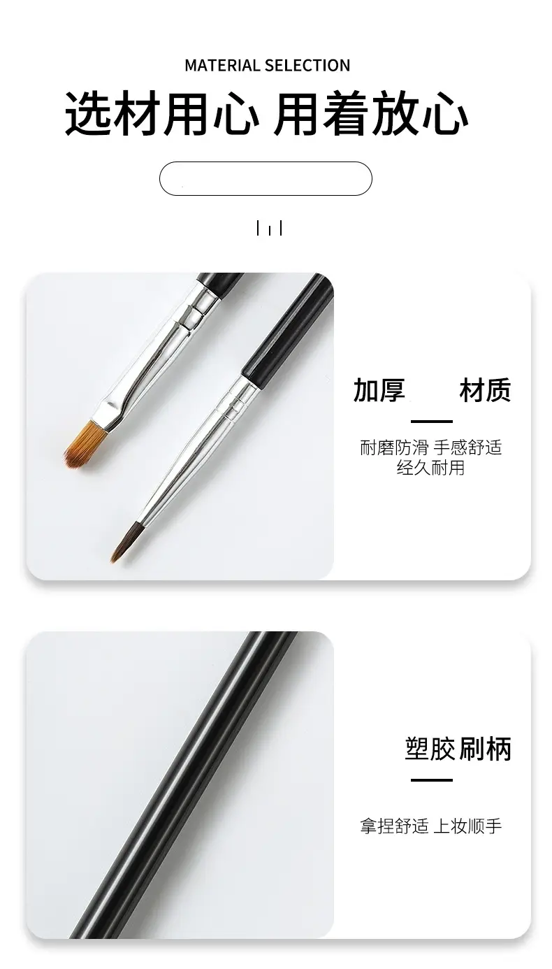 T301 Double Head Concealer Brush Sponge Head T22 — feature 7