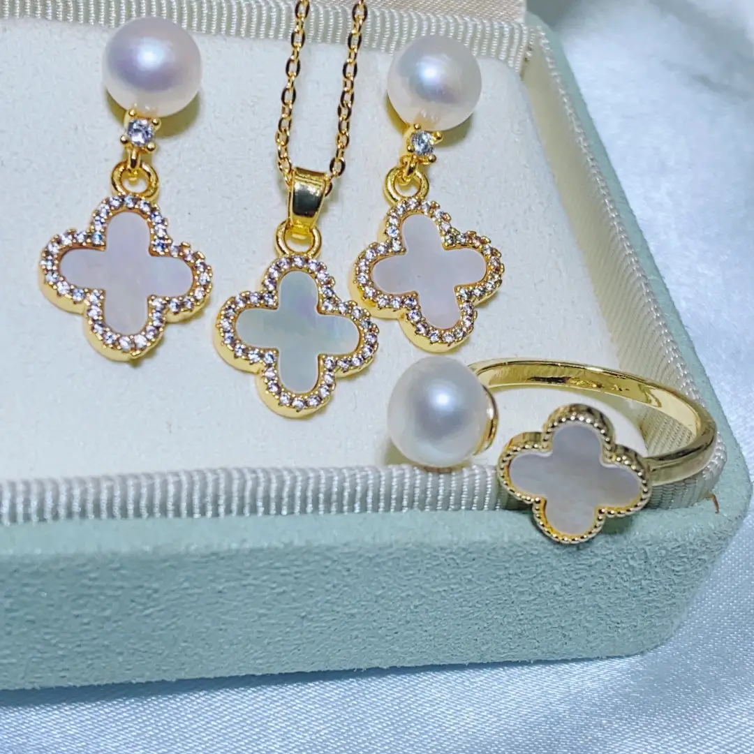 2024 Gold Plated Pearl Earrings for Women — feature 14