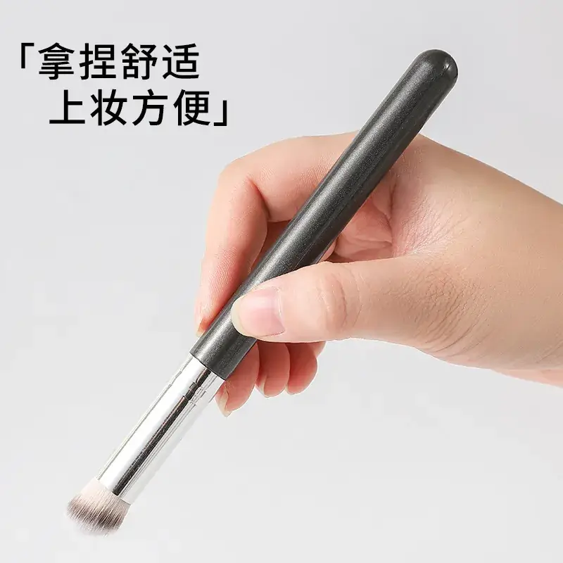 370 Makeup Concealer Pen Round Head Flat Eyeliner Brush Silkworm Eyebrow Powder Foundation Brush Tool - Image 6