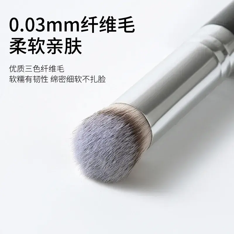 370 Makeup Concealer Pen Round Head Flat Eyeliner Brush Silkworm Eyebrow Powder Foundation Brush Tool - Image 7