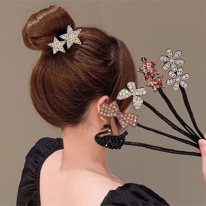 Rhinestone Butterfly Star Flower Bracelet for Girls — feature 7