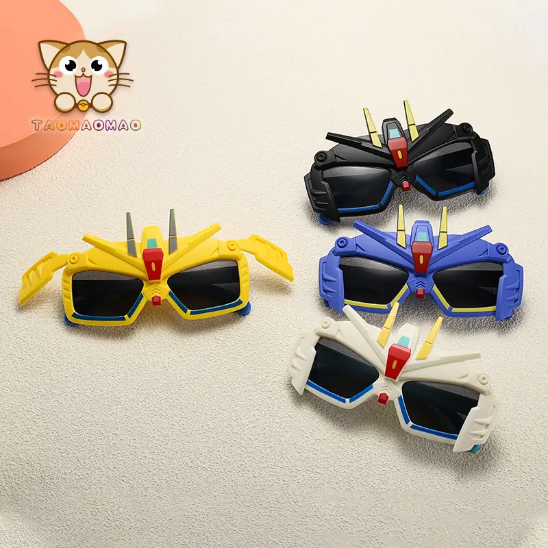 2025 Cartoon Silicone Sunglasses for Kids Men - Image 5