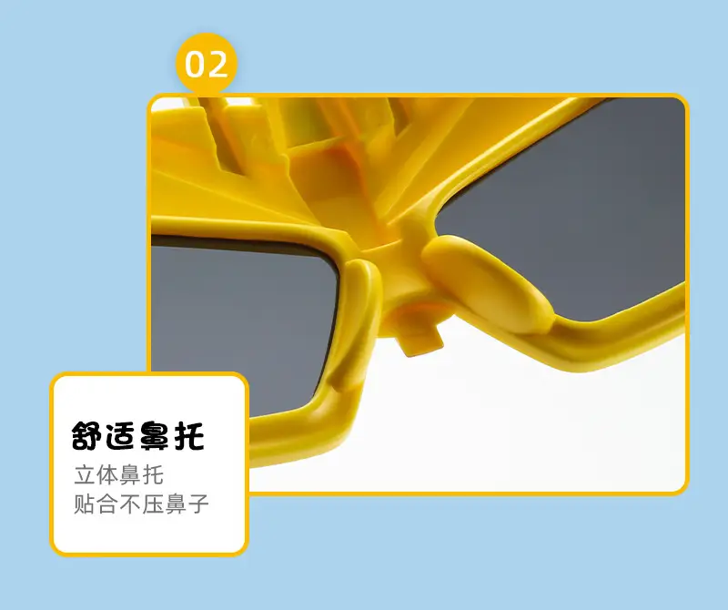 2025 Cartoon Silicone Sunglasses for Kids Men β feature 11