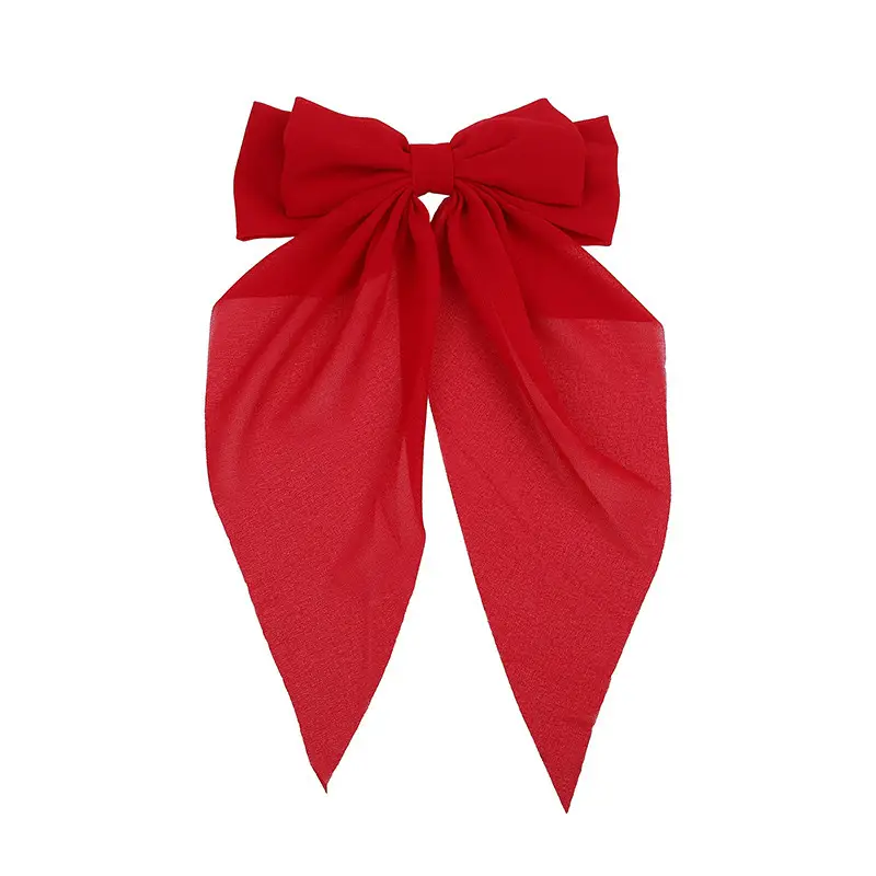 Lilac Bow Hairpin for Women with Spring Clip - Image 14