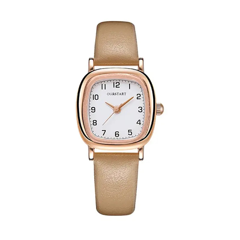 Korean Style Women's Watch White Square Digital Watch - Image 4