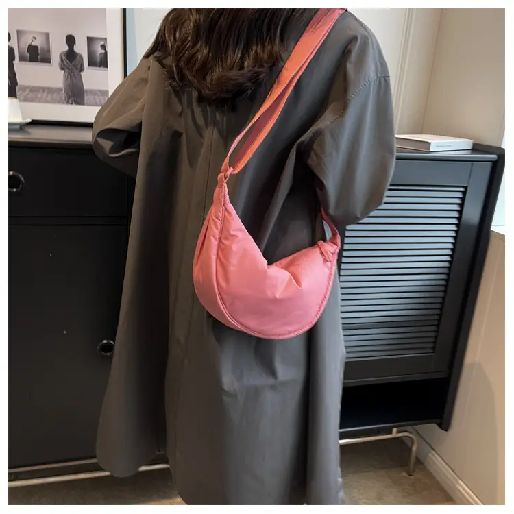 Pink Japanese Dumper Bag for Women Commute — feature 20