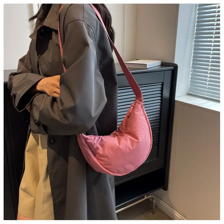 Pink Japanese Dumper Bag for Women Commute — feature 21