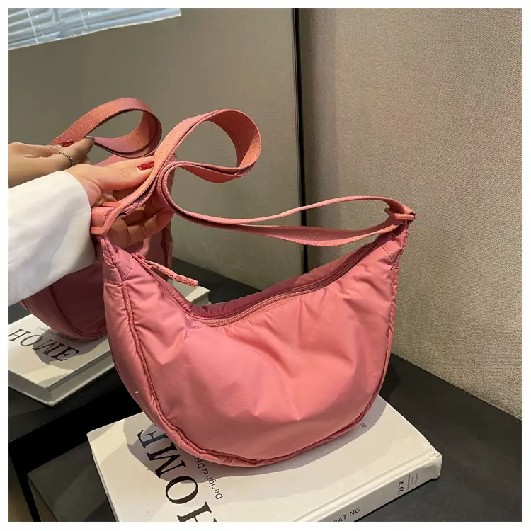 Pink Japanese Dumper Bag for Women Commute — feature 30