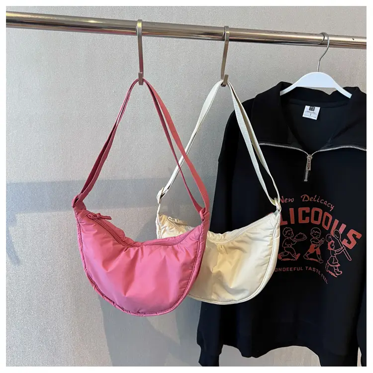 Pink Japanese Dumper Bag for Women Commute — feature 39