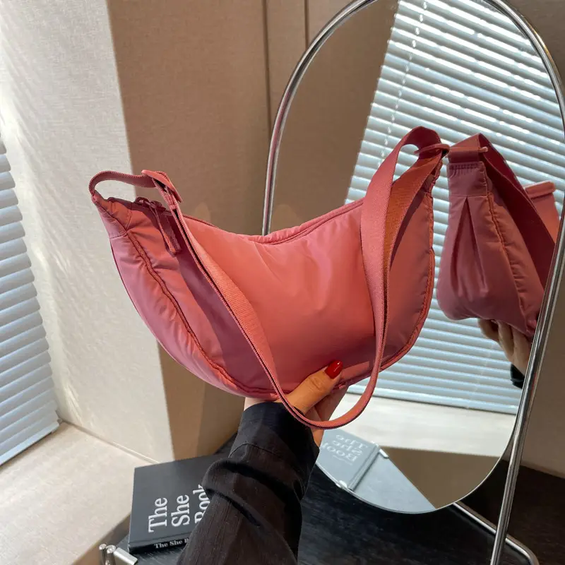Pink Japanese Dumper Bag for Women Commute - Image 4