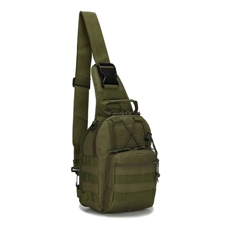 Tactical Camo Single Shoulder Bag for Sports Cycling - Image 2
