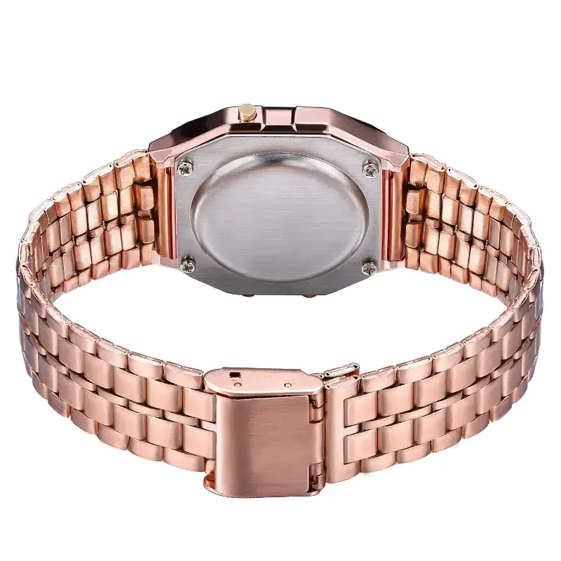 Digital Watch Women Men Steel Band Business Sports — feature 14