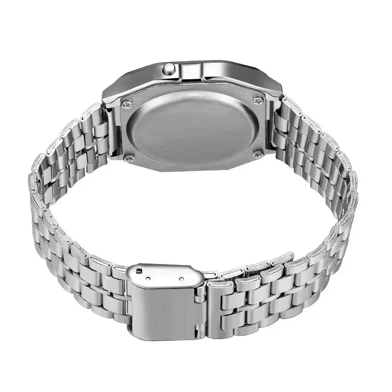 Digital Watch Women Men Steel Band Business Sports — feature 15