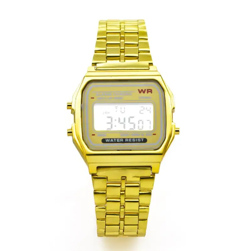 Digital Watch Women Men Steel Band Business Sports - Image 4