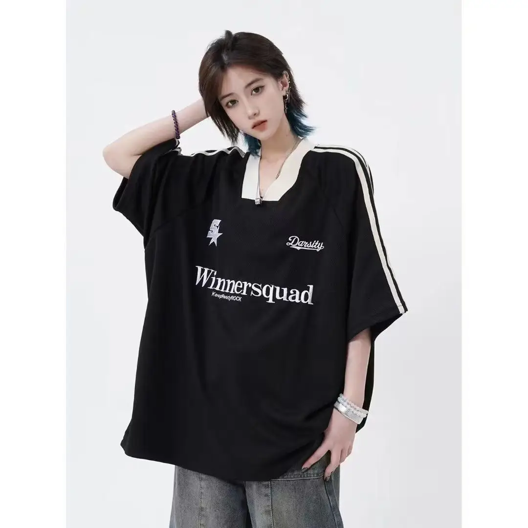 Men's Black Winnersquad V-Neck T-Shirt