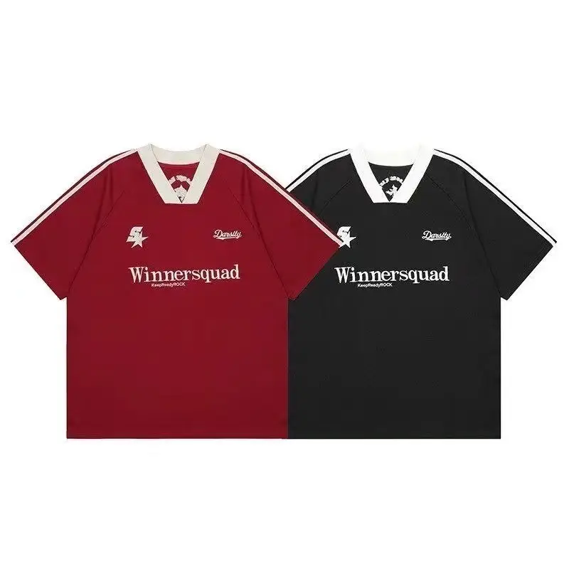 Men's Black Winnersquad V-Neck T-Shirt