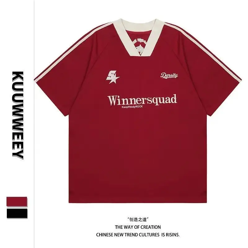 Men's Black Winnersquad V-Neck T-Shirt