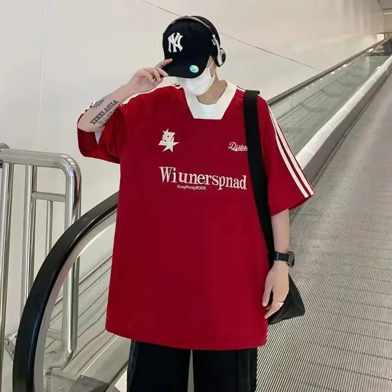 Men's Black Winnersquad V-Neck T-Shirt — feature 6