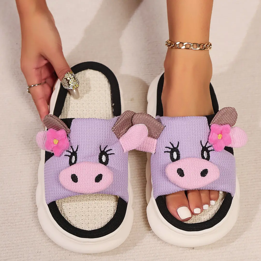 Decal Cow-Purple