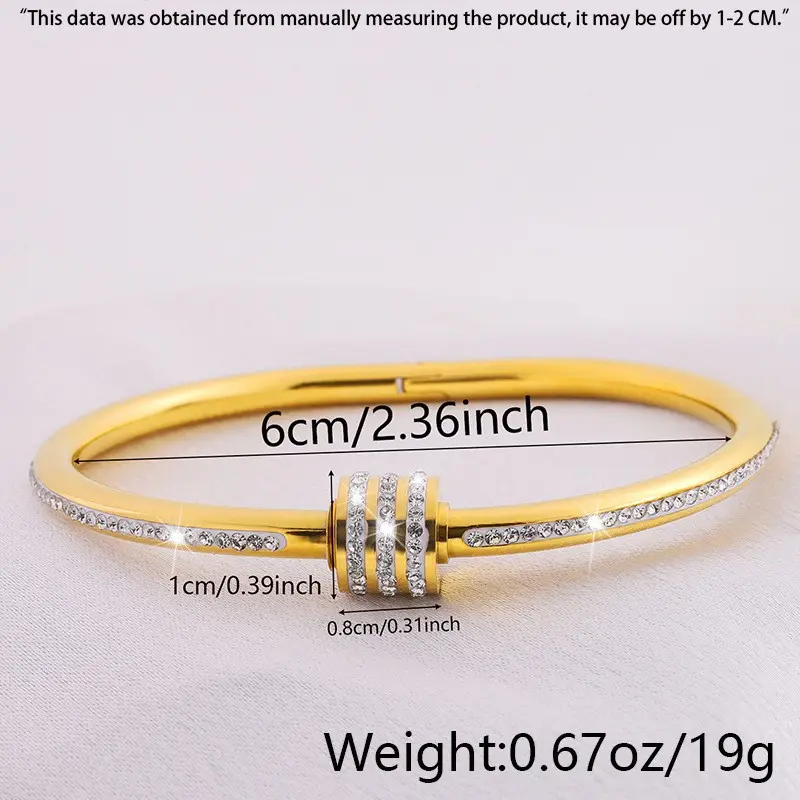 Non-Fading Titanium Steel Bracelet for Women — feature 10