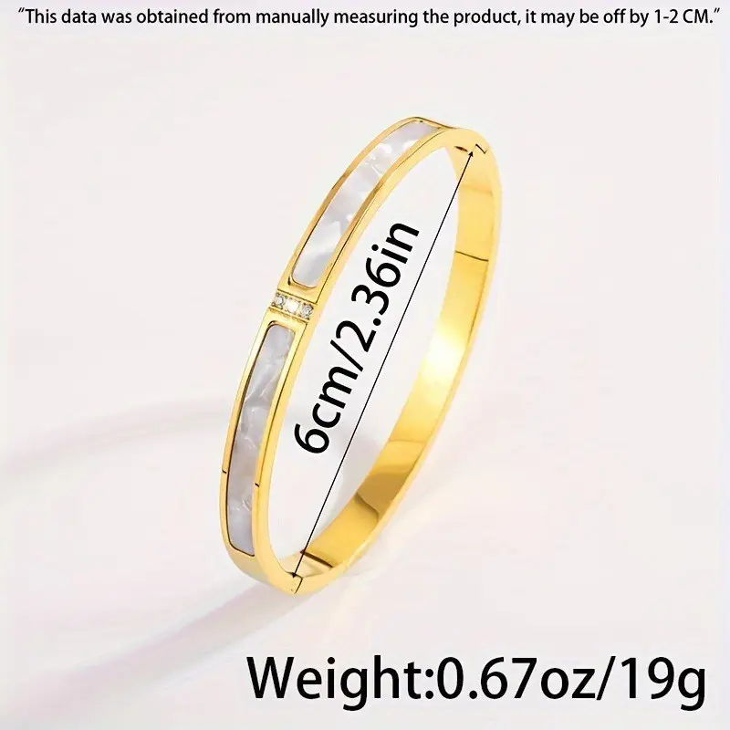 Non-Fading Titanium Steel Bracelet for Women — feature 11