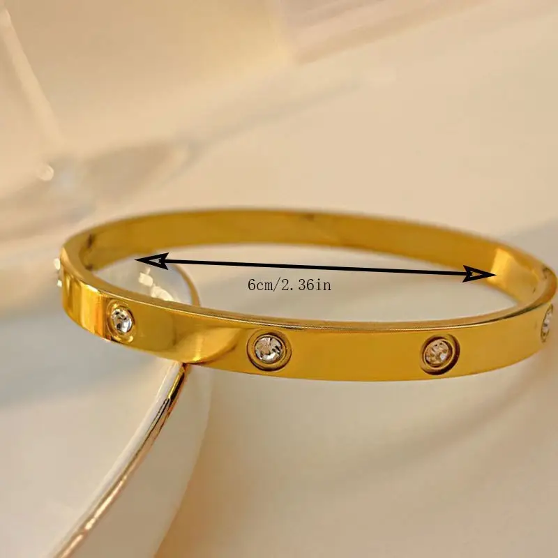 Non-Fading Titanium Steel Bracelet for Women — feature 12