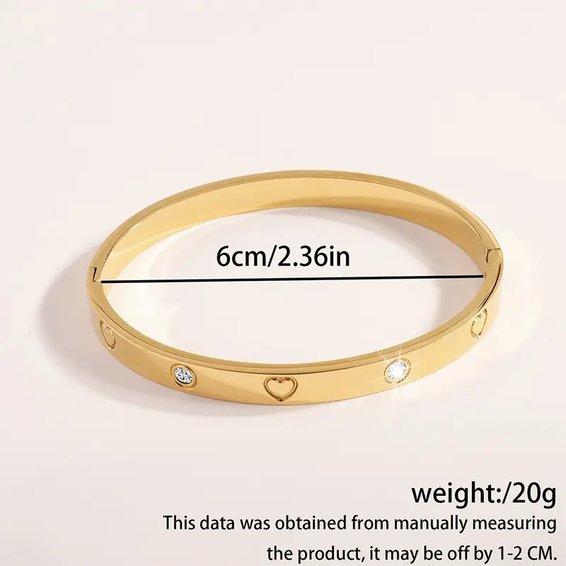 Non-Fading Titanium Steel Bracelet for Women — feature 13