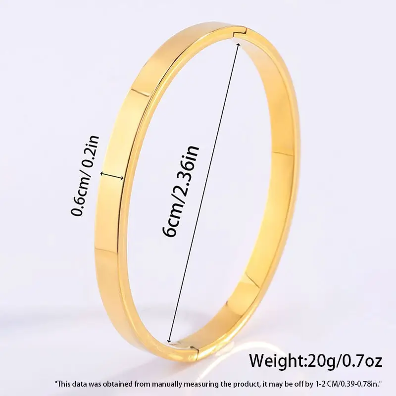 Non-Fading Titanium Steel Bracelet for Women — feature 15