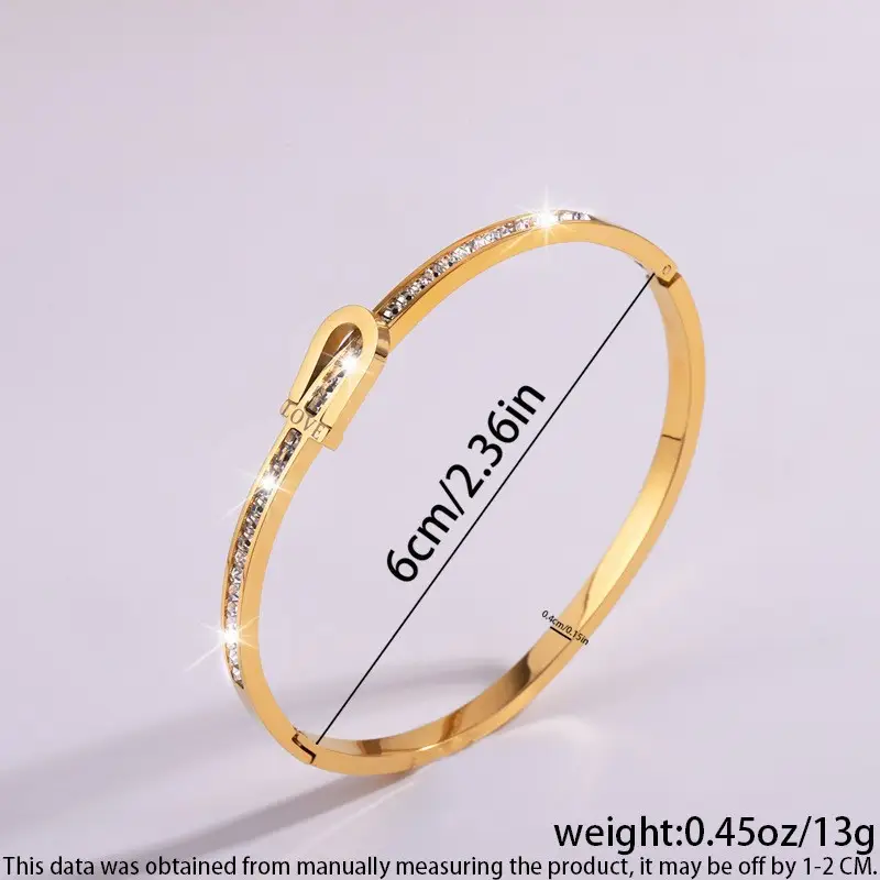 Non-Fading Titanium Steel Bracelet for Women — feature 20