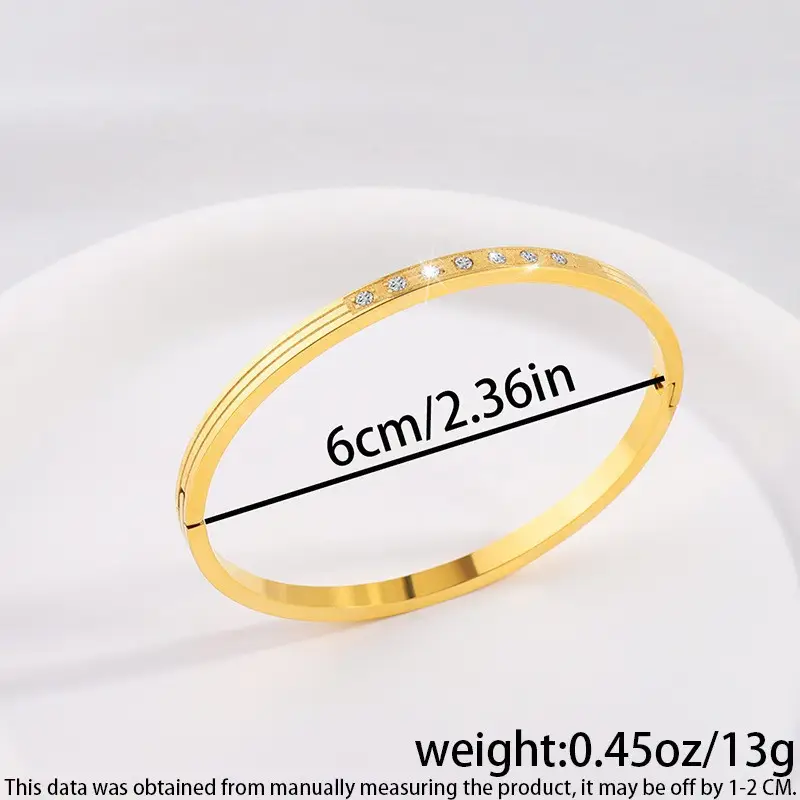 Non-Fading Titanium Steel Bracelet for Women — feature 21