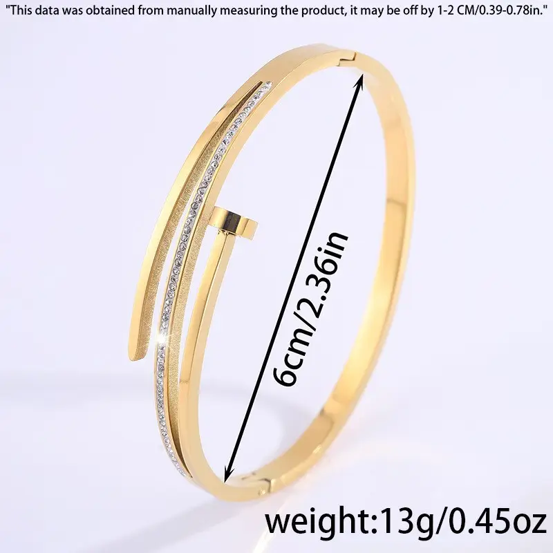 Non-Fading Titanium Steel Bracelet for Women — feature 23