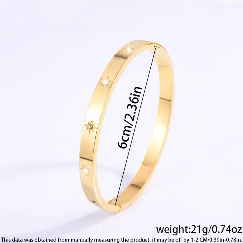 Non-Fading Titanium Steel Bracelet for Women — feature 24