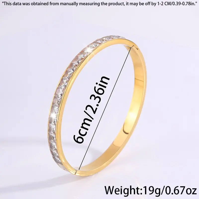 Non-Fading Titanium Steel Bracelet for Women — feature 31