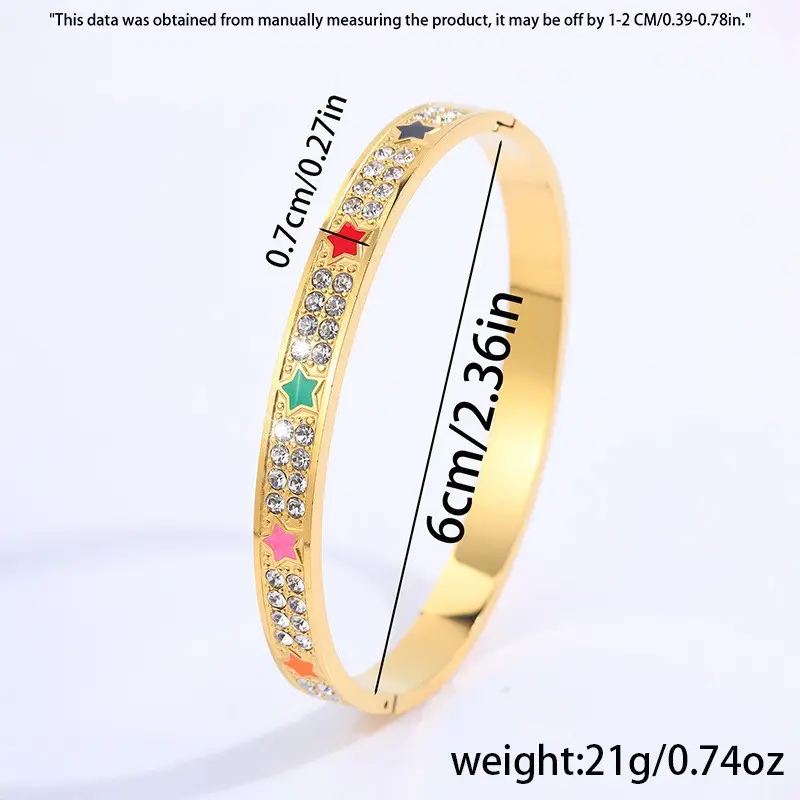 Non-Fading Titanium Steel Bracelet for Women — feature 32