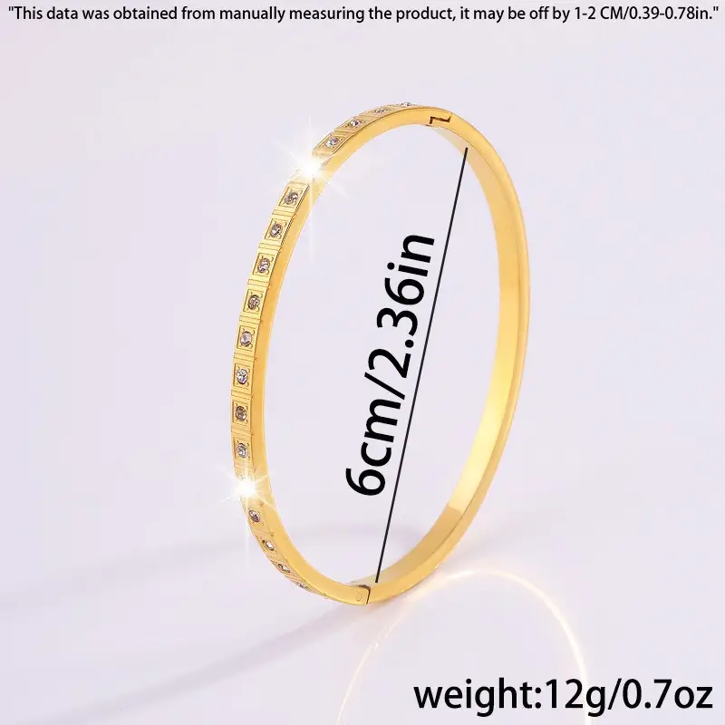Non-Fading Titanium Steel Bracelet for Women — feature 33