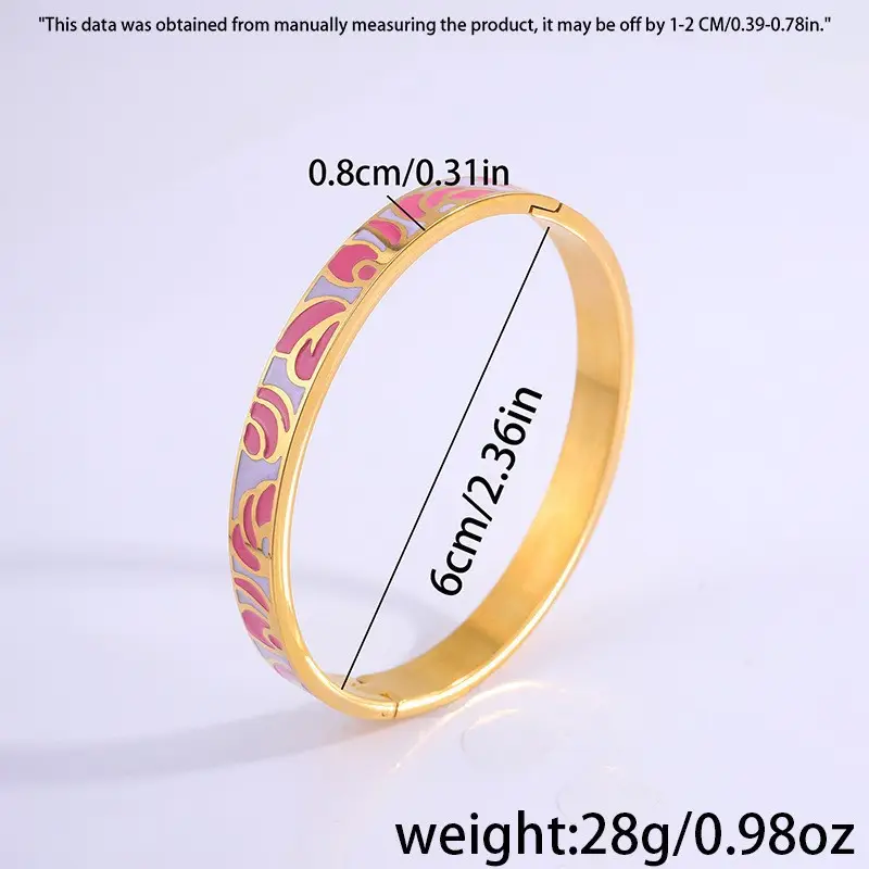 Non-Fading Titanium Steel Bracelet for Women — feature 34