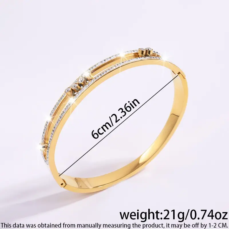 Non-Fading Titanium Steel Bracelet for Women — feature 35