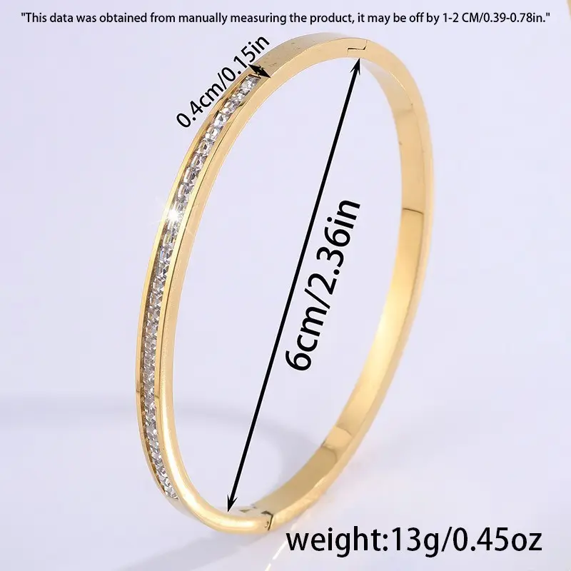 Non-Fading Titanium Steel Bracelet for Women — feature 8